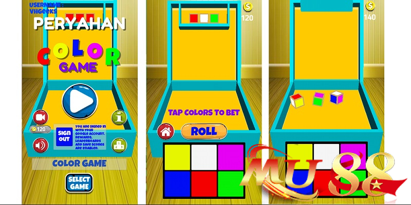 Color Game Mu88 - Sảnh cược đa màu, game nhanh thưởng lớn 1 Color Game Mu88