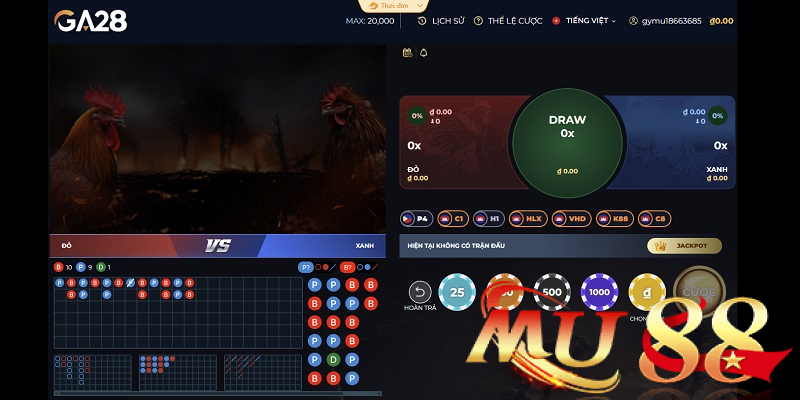 Sảnh đá gà GA28 - Sảnh cược đá gà C8, DR và Jackpot 2026 1 Sảnh đá gà GA28 mang đến sự khác biệt