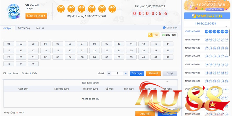 Mega 6/45: Chạm đến ước mơ tỷ phú từ Jackpot khủng 1 Tìm hiểu về Mega 6/45